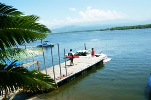 Ski en laguna